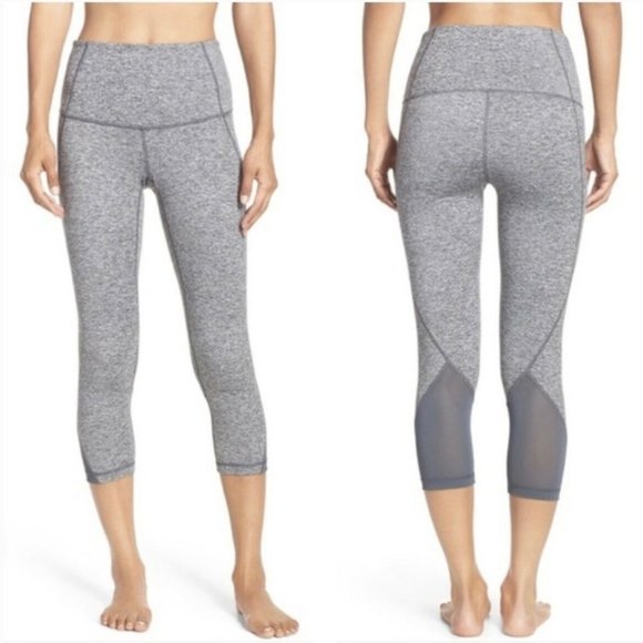 Zella Hatha High Waist Crop Leggings 